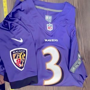 Baltimore Ravens neutral gender OBJ jersey. Runs large so size down.  Never worn